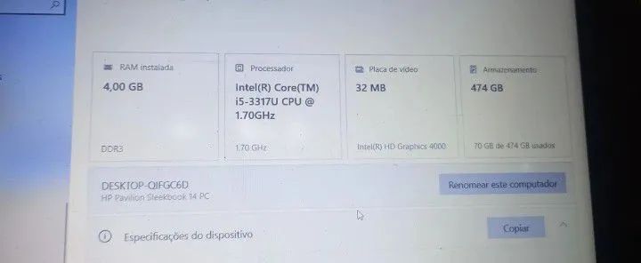 Notebook HP Pavilion Sleekbook 14 PC - Foto 2