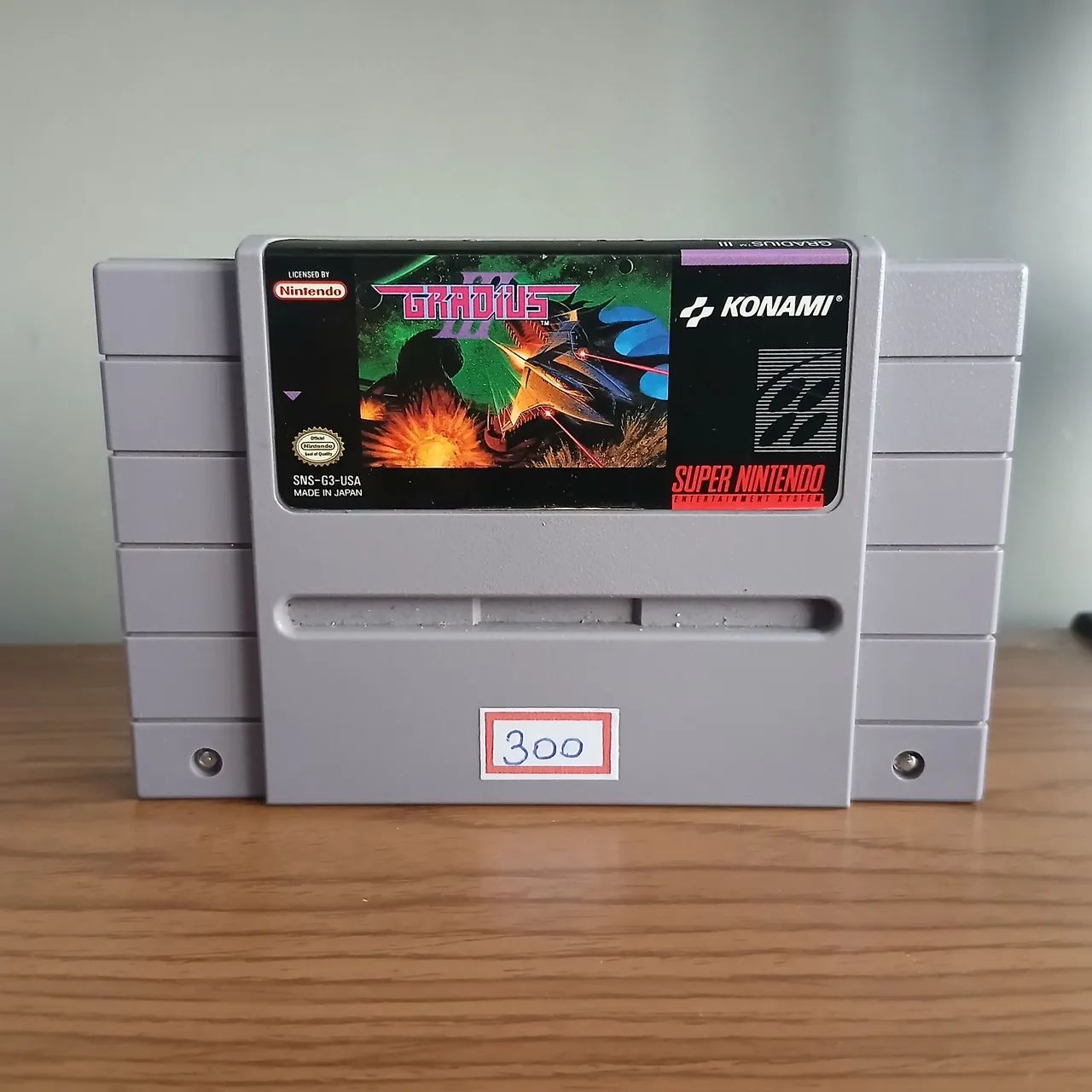 CARTUCHO SUPER NINTENDO - GRADIUS