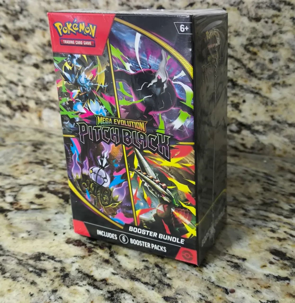 Mini Booster Box - Pokémon Mega Evolution - Pitch Black - Inglês