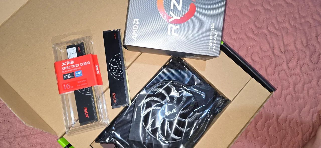 KIT PROCESSADOR, PLACA DE VÍDEO E MEMÓRIA RAM (para DESKTOP/PC) - Foto 4