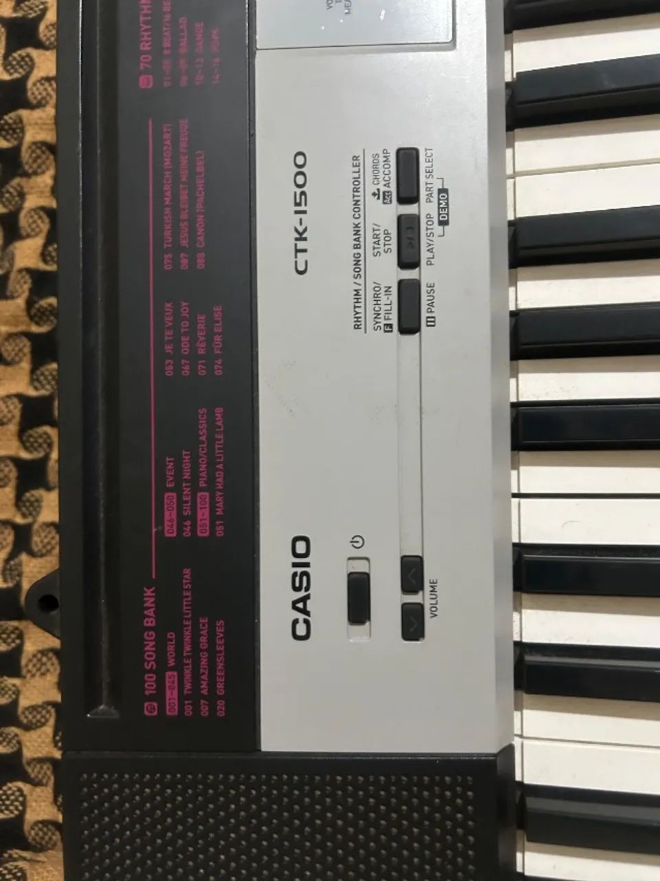 Teclado musical Cássio CTK-1500 - Foto 2