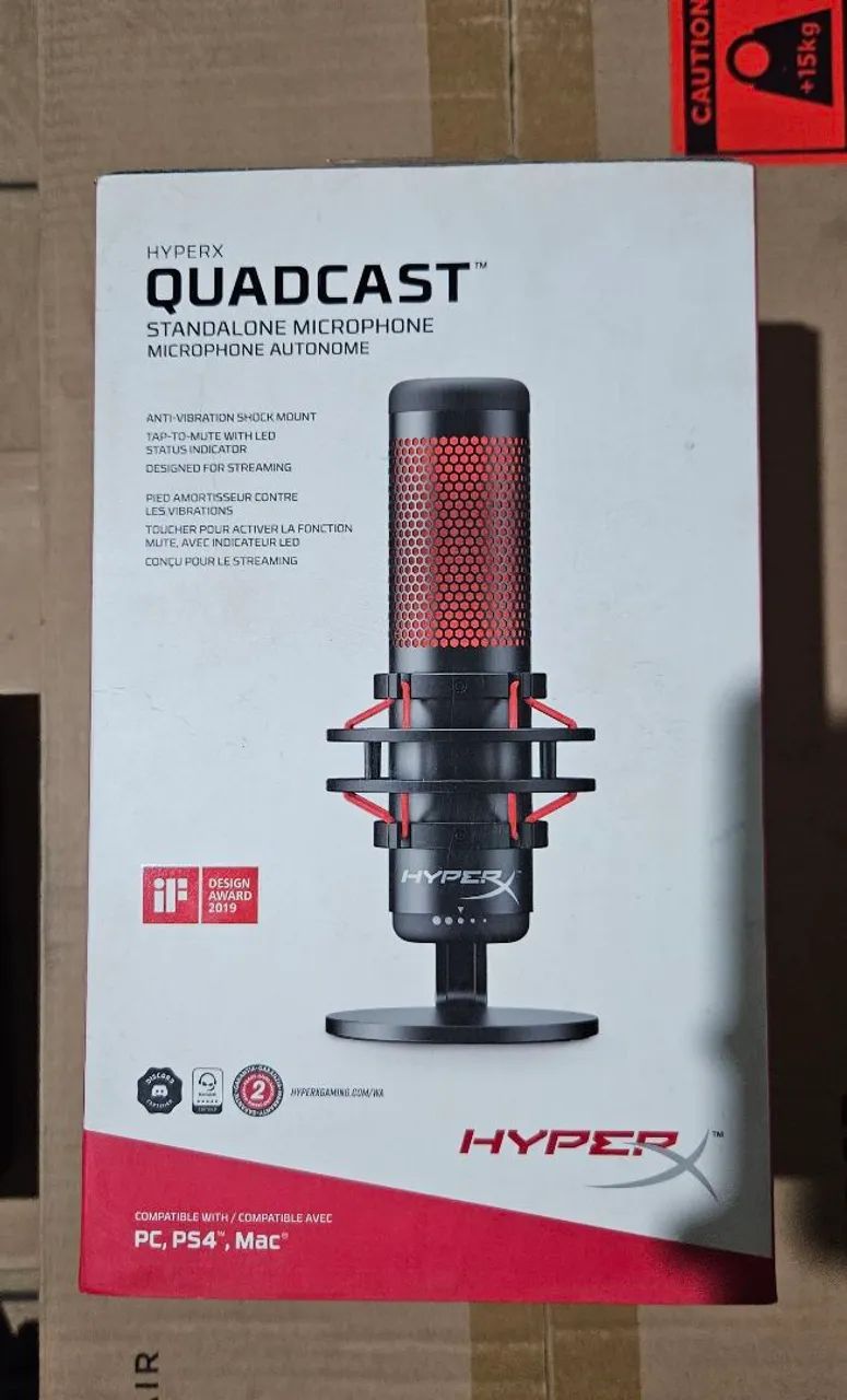 Microfone Hyperx Quadcast