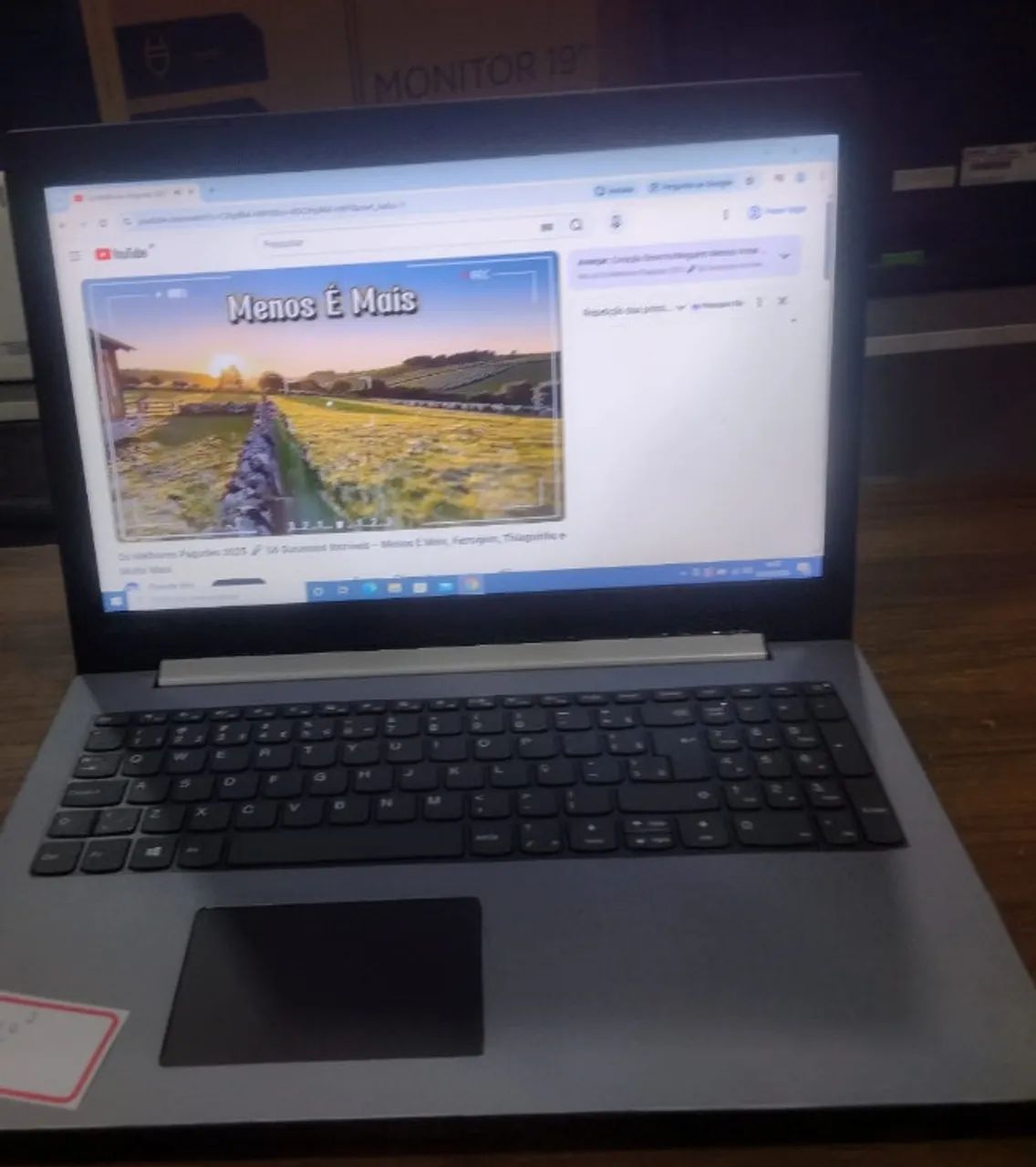 Lenovo 8GB｜SSD 238GB｜ Lenovo Intel 8GB SSD Notebook p/ Trabalho e Estudos - Notebooks