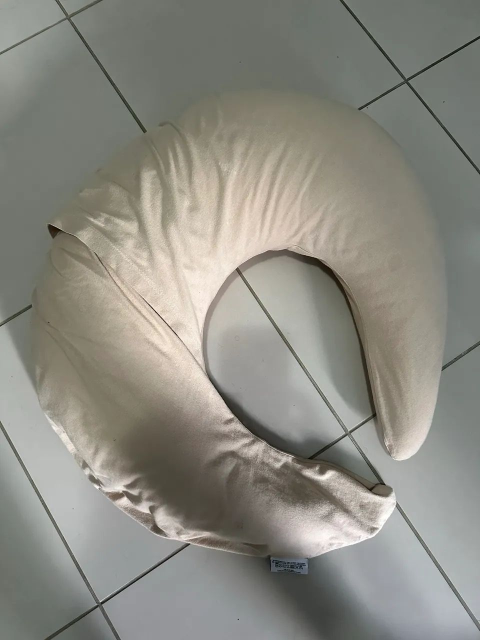 Almofada de Amamentação Yogi Baby com capa Nude - Foto 4