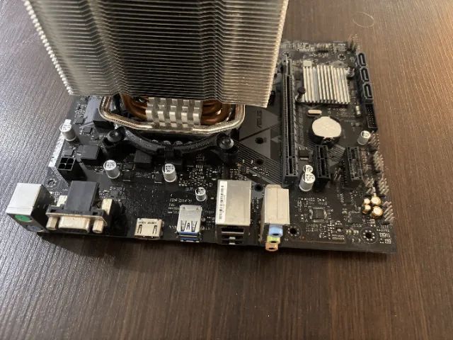 Processador i5 8600k + Placa mãe + Cooler Redragon - Foto 3