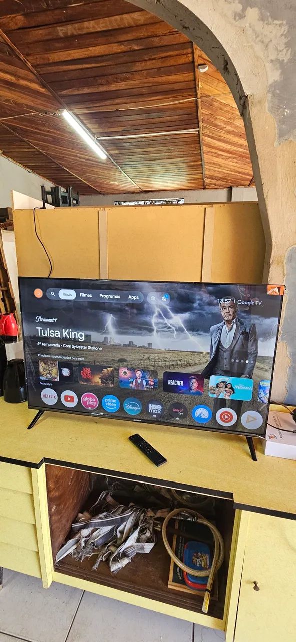 Tv Semp 43 polegadas SMART semi nova no plástico ENTREGA GRÁTIS  - Foto 4