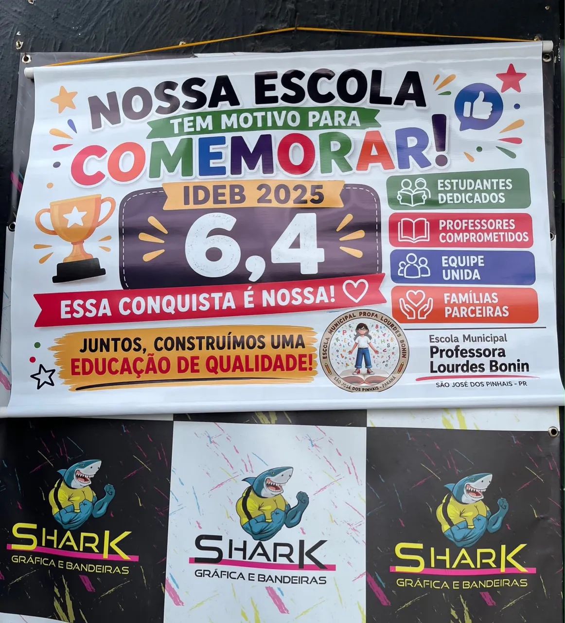 Faixa personalizada, banner personalizado, banner de comércio, placa,  - Foto 4