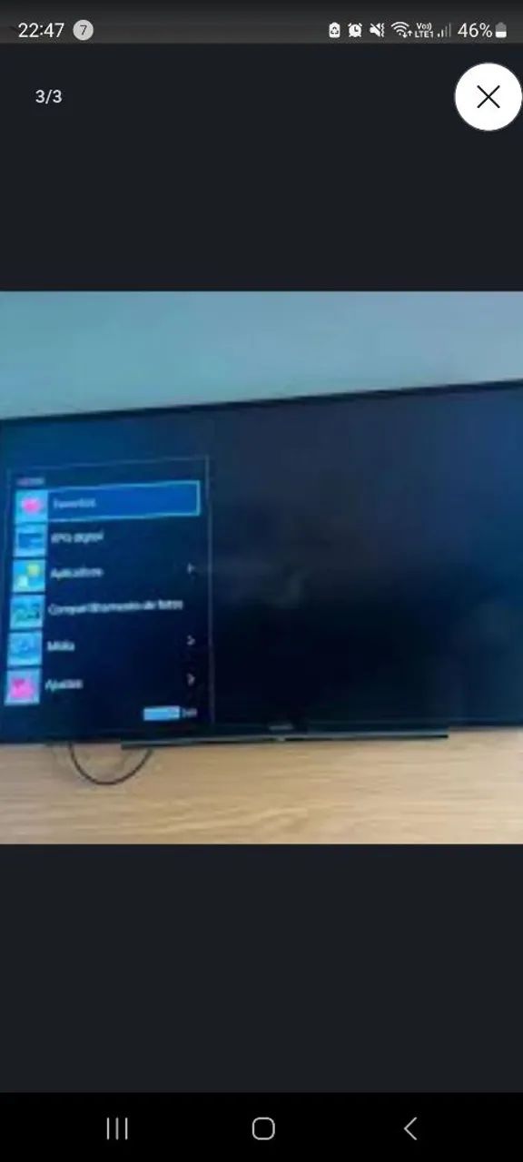 TV SonyKDL-48W Fullhd 49 polegadas. - Foto 3