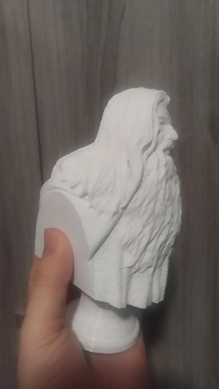 Busto Gandalf Senhor dos Aneis - Foto 2