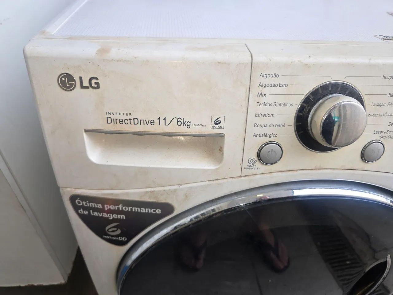Vendo Lava e Seca LG com defeito - Foto 5