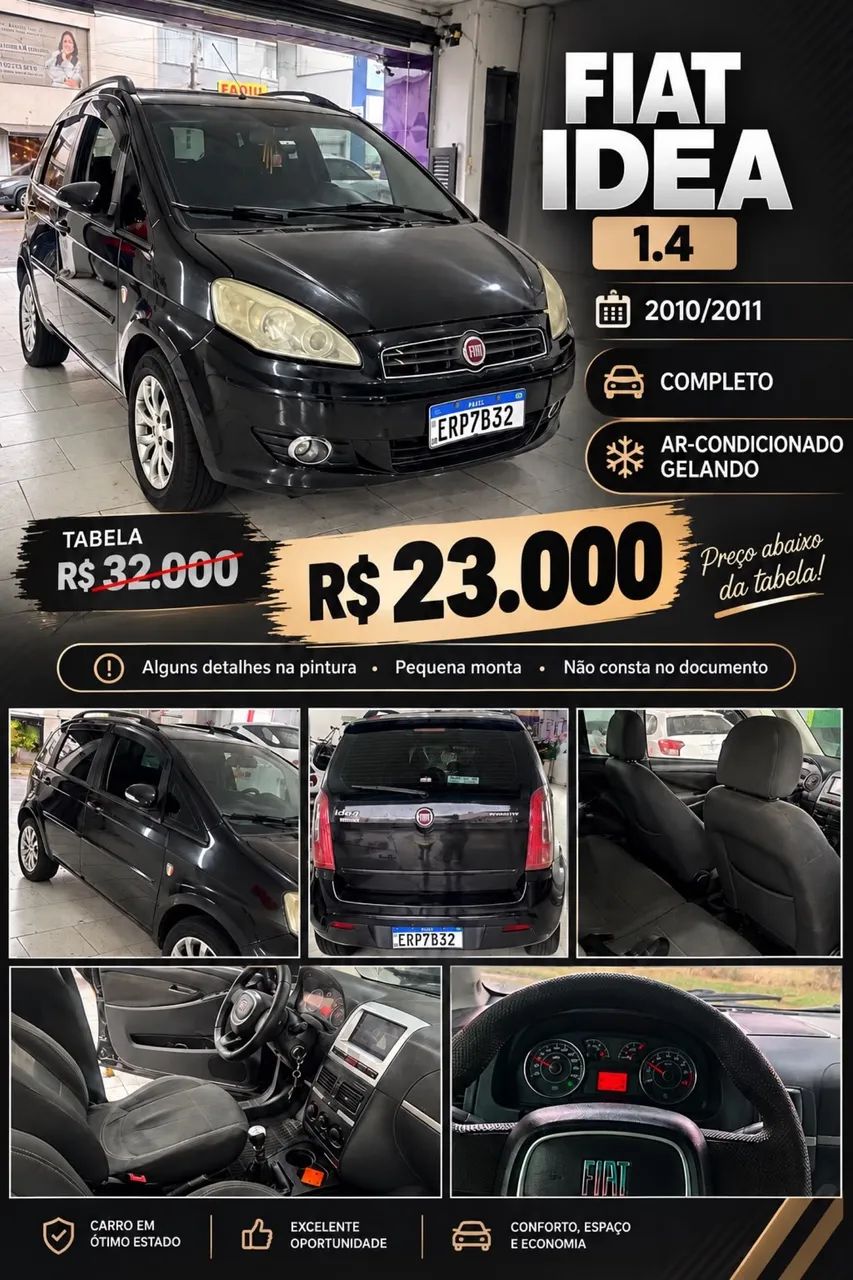 Fiat Idea Attractive 1.4 Fire Flex 8V 5P 2011