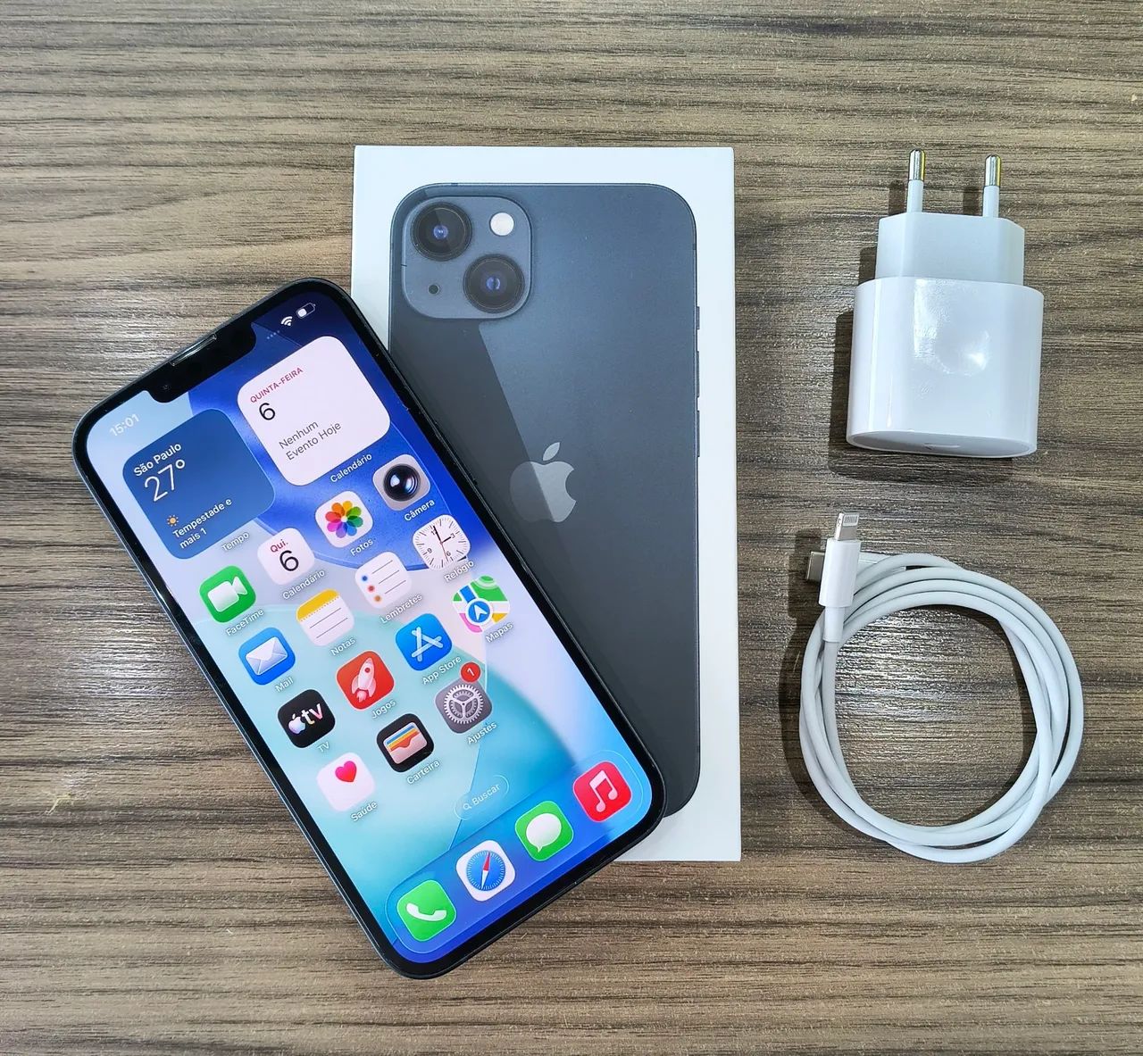 IPHONE 13 DE 256 GB EM ÓTIMO ESTADO DE CONSERVAÇÃO  - Foto 2