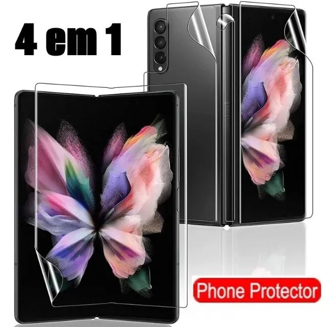 Jogo de Películas Hidrogel Smartphone Galaxy Z Fold7 (4 und) - Foto 2
