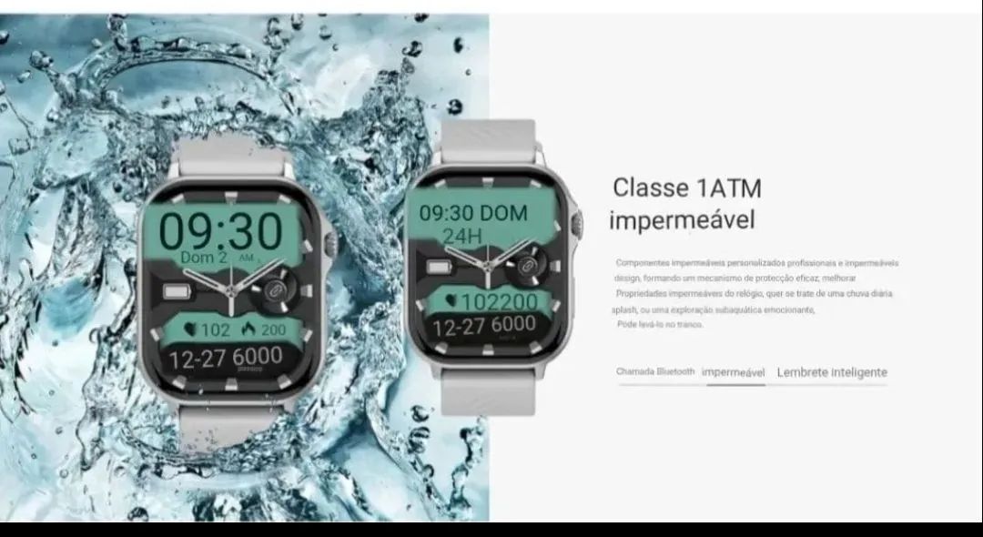 Smartwatch GPS branco  - Foto 4