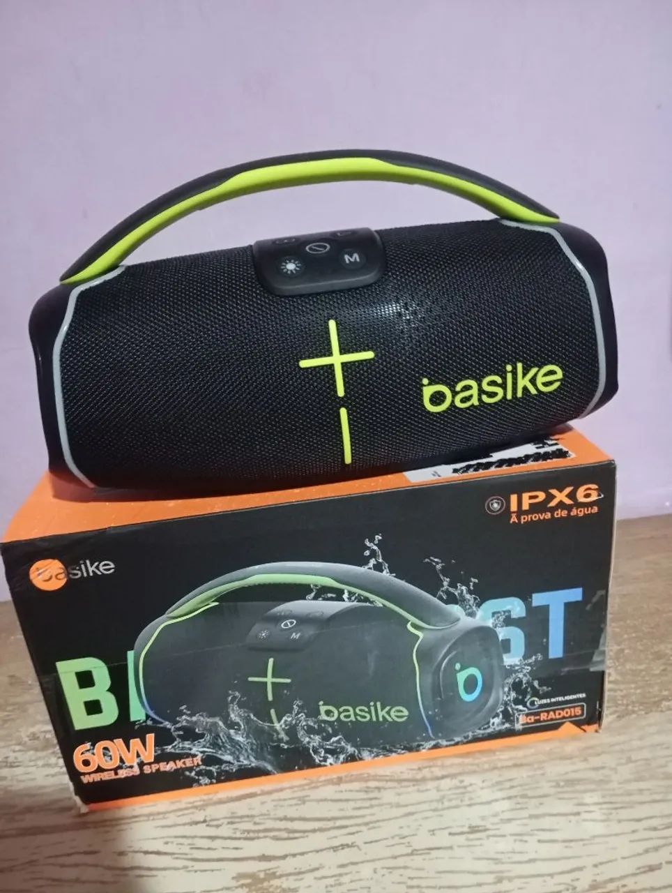 Caixa bluetooth basike