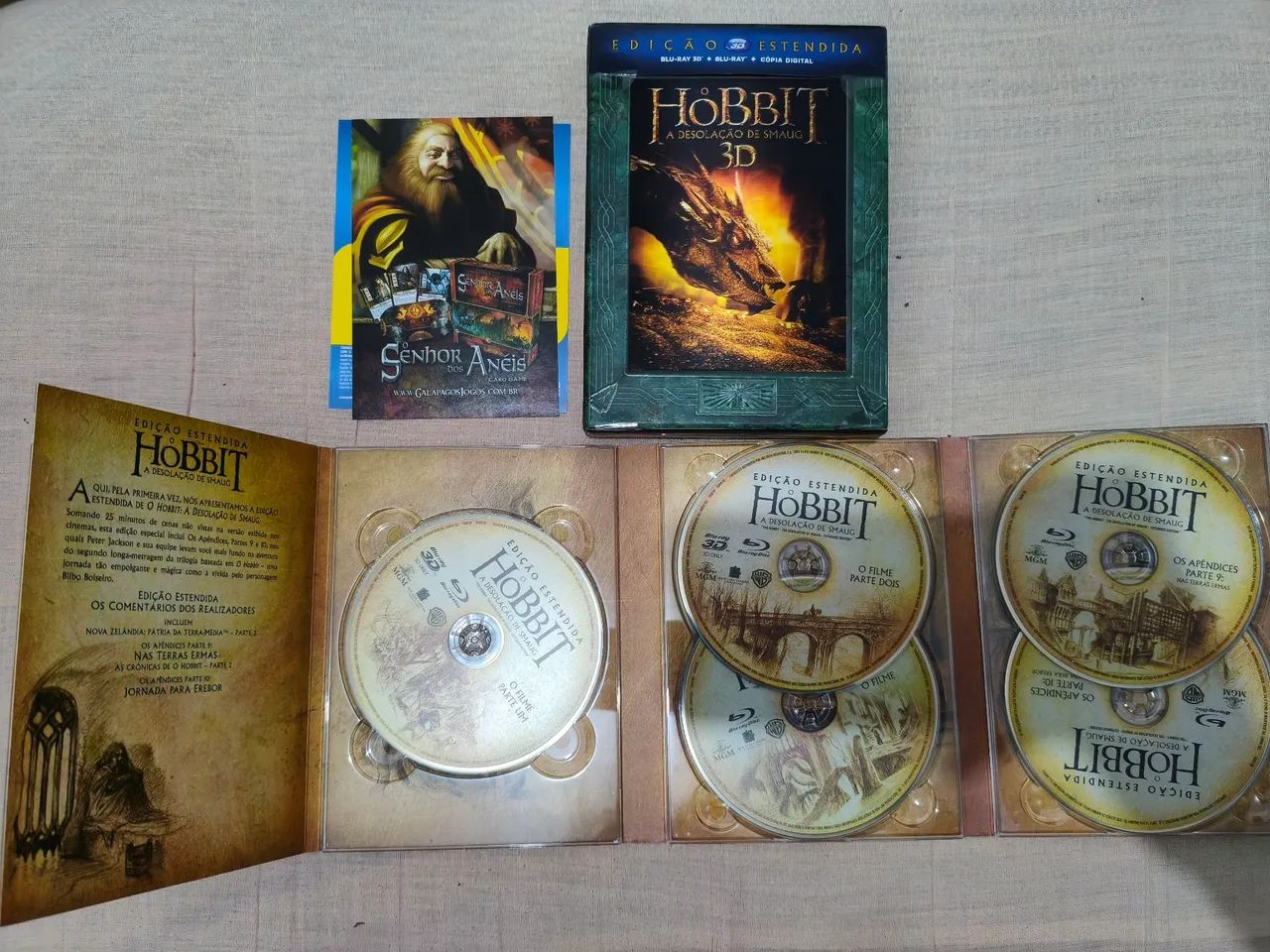Box Blu-ray O Hobbit A Desolação de Smaug - Foto 3