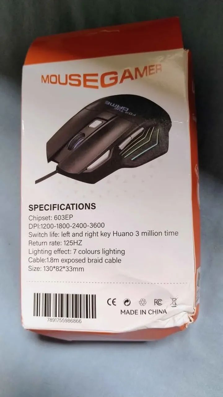 Mouse gamer básico - Foto 4