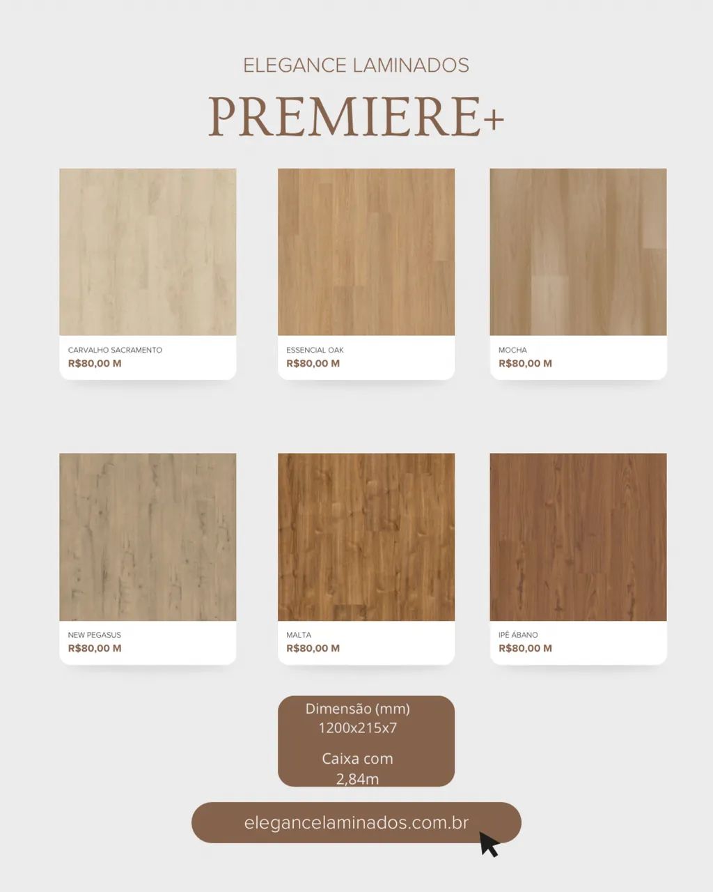 Piso laminado Premiere Plus Quick Step