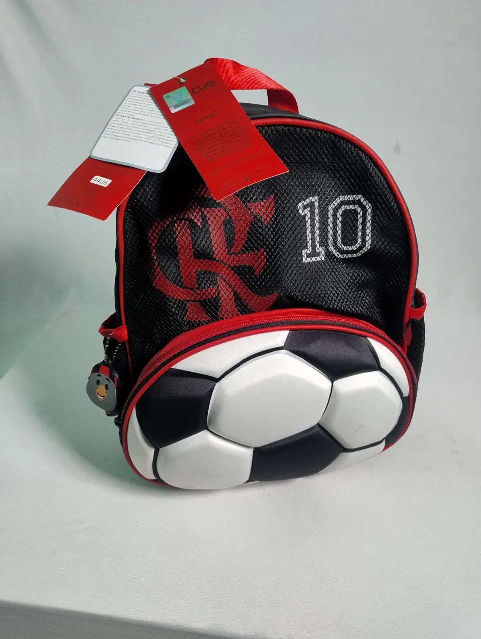 Mochila infantil flamengo e estojo nova alta qualidade  - Foto 4