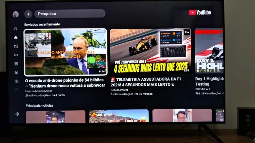 Smart TV Samsung 50 polegadas com Home Theater - Foto 3