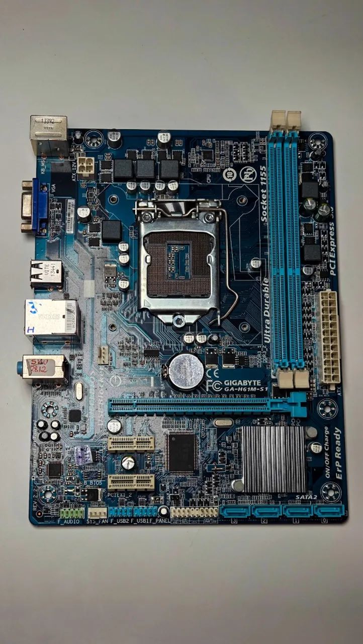 Placa Mãe Gigabyte GA H61M S1