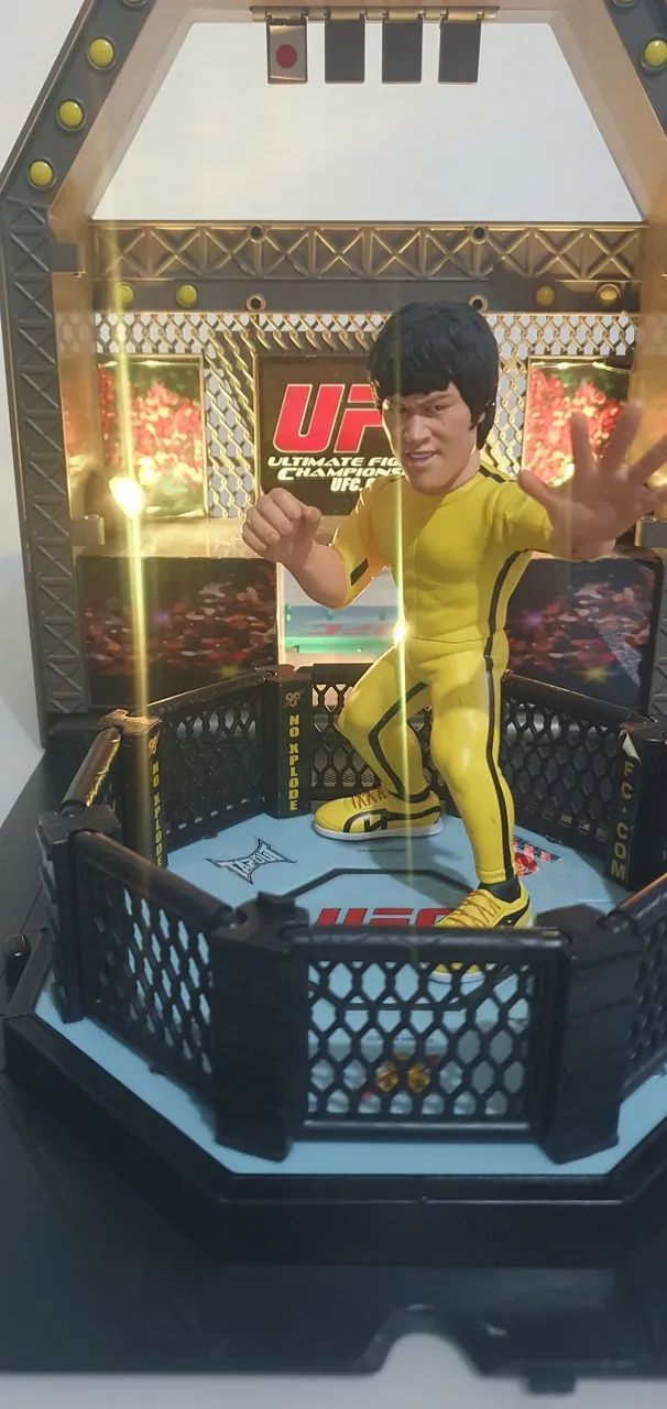 FIGURA DE AÇÃO UFC ROUND 5 RARO EDIÇÃO LIMITADA E SUPER DIFÍCIL DE