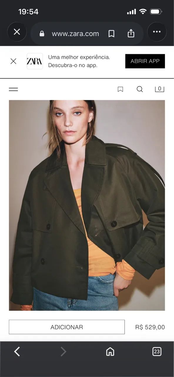 Trench coat Zara - Foto 3