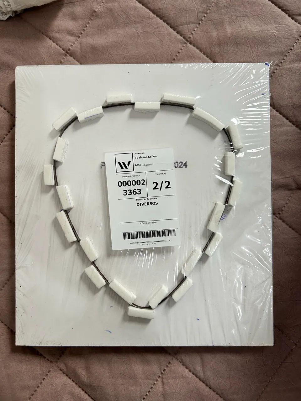 Faca de Corte e Vinco -  Leques (Usada 1x)