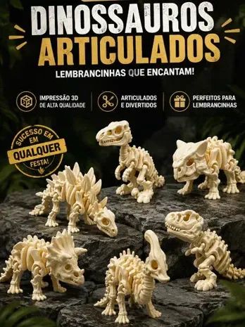 kit festas lembrancinhas tema dinossauros - Foto 5
