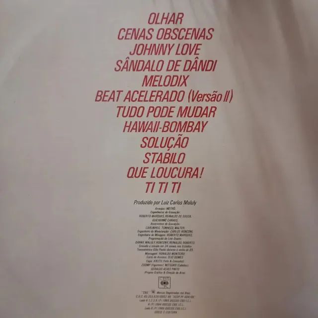 LP Vinil Metrô - Olhar (1985) - Foto 4