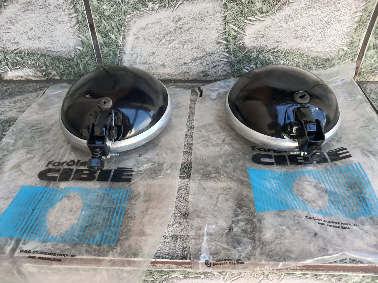 Farol milha Fusca opala Escort gol - Foto 4