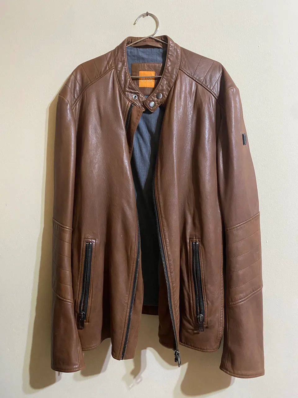 Jaqueta de couro Hugo Boss - Foto 2