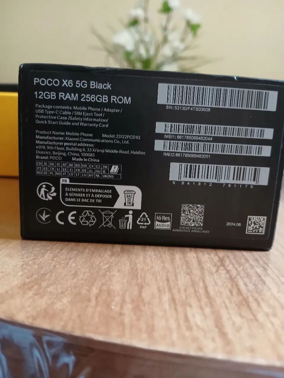 Poco X6, 5G, 12 RAM, 256G - Foto 4