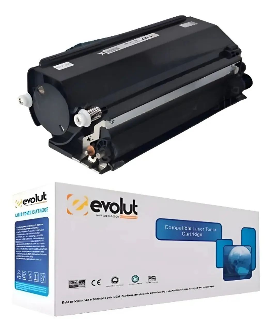 Toner Compatível Lexmark E360 E460 E360DN E460DN E360H11B - Alto Rendimento