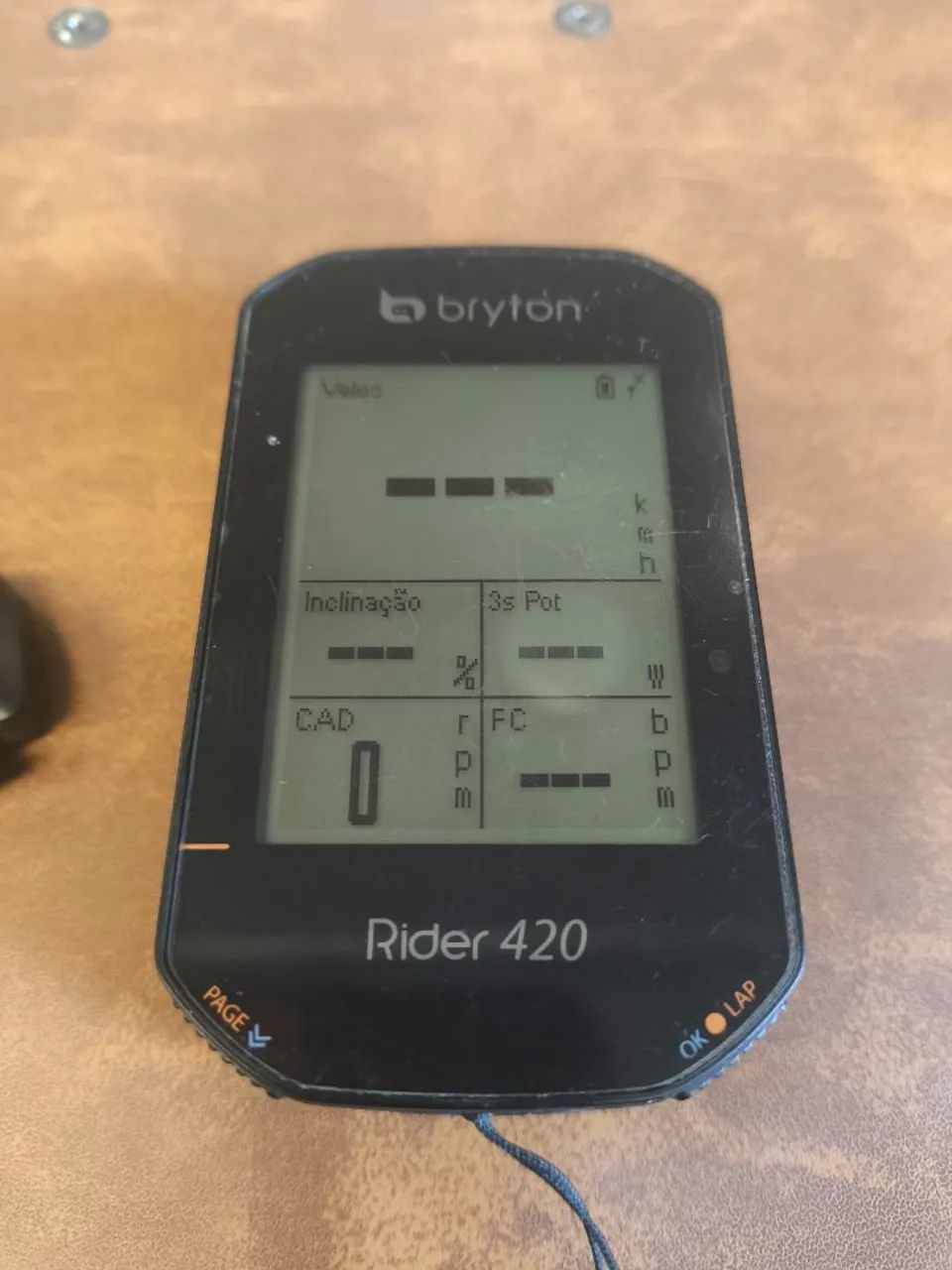 GPS BRYTON RIDER 420 COM MEDIDOR DE CADÊNCIA MANEGE - Acessórios