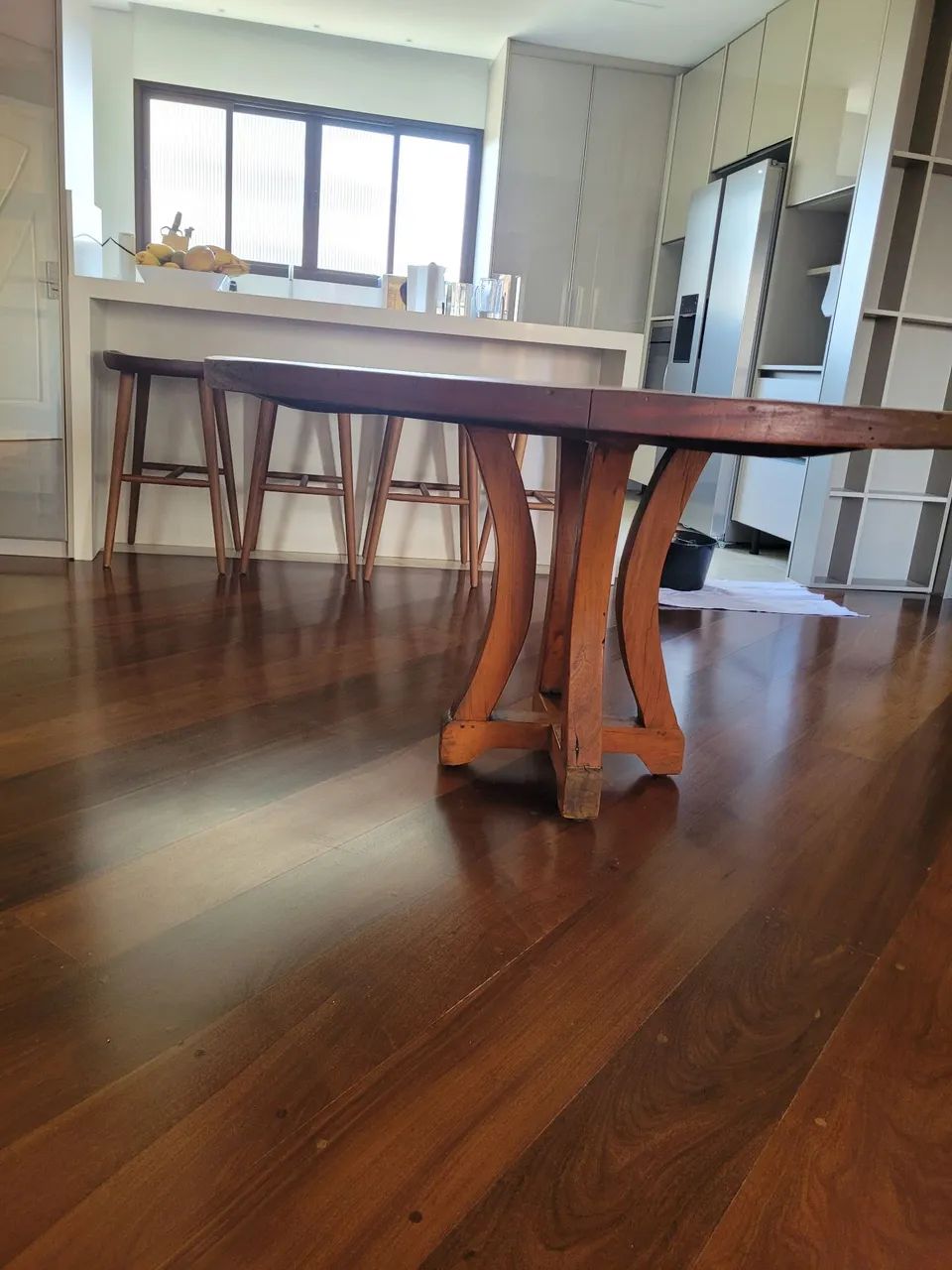 Mesa Madeira Maciça 1,40 m - Foto 3