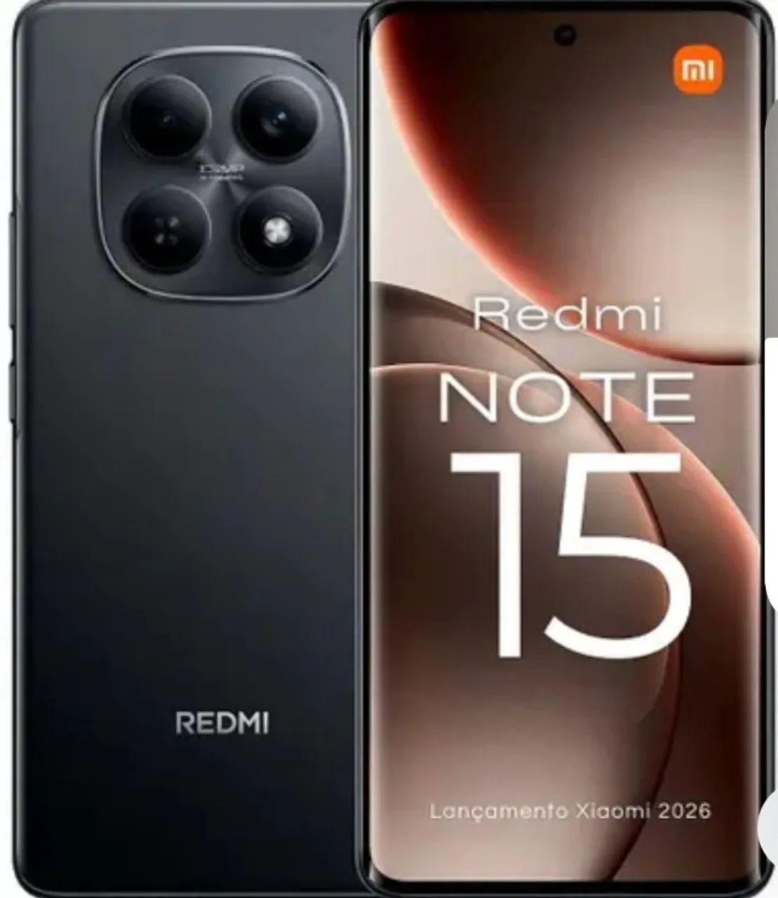 *-*REDMI NOTE 15 Preto 8GB/256GB