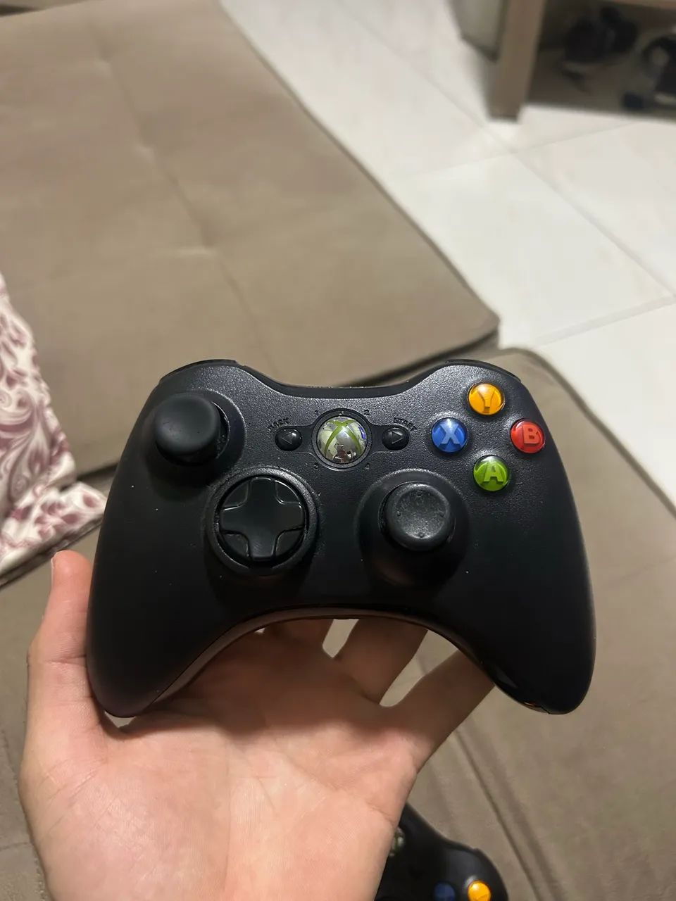Controle de xbox 360 original em perfeito estado!