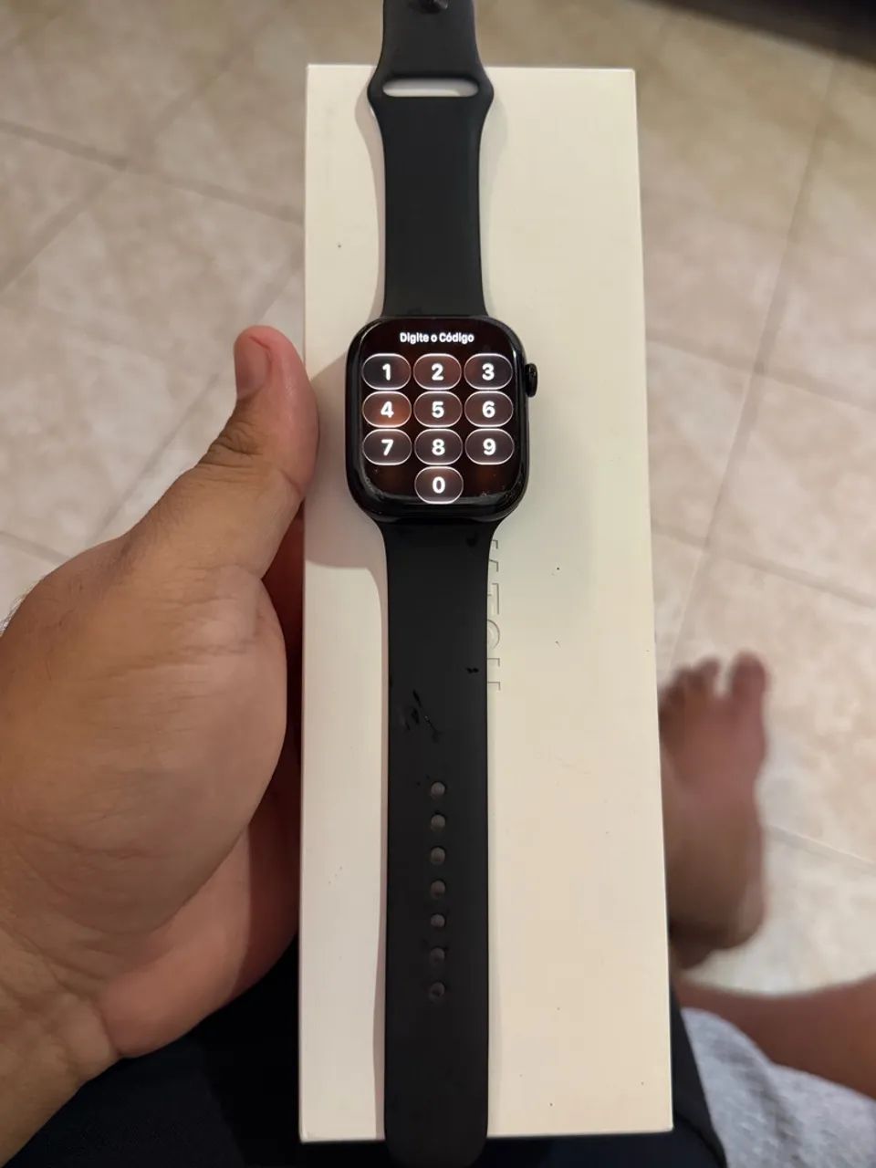 Apple Watch Séries 10 preto 46mm - Foto 3