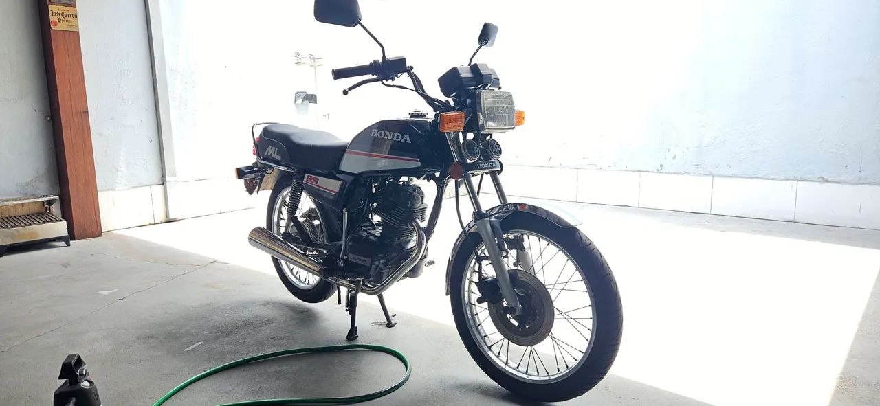 Honda ML 125 1987 - Placa preta - Foto 2