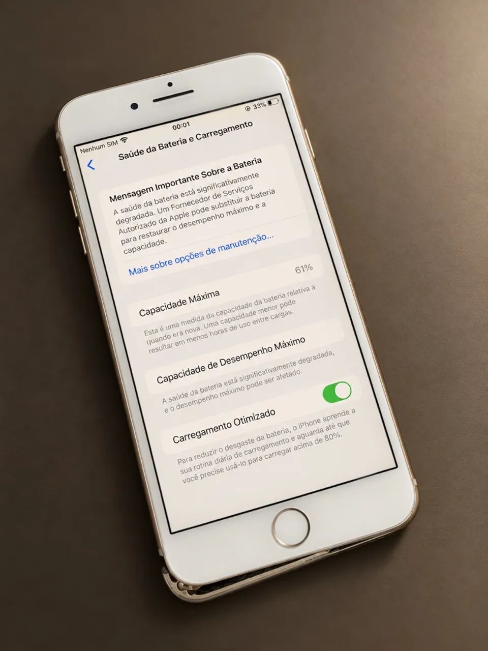 iPhone 8 Plus - Branco | 64GB - Foto 4