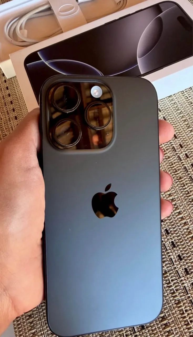 iPhone 16Pro 128G Preto titânio - Foto 4