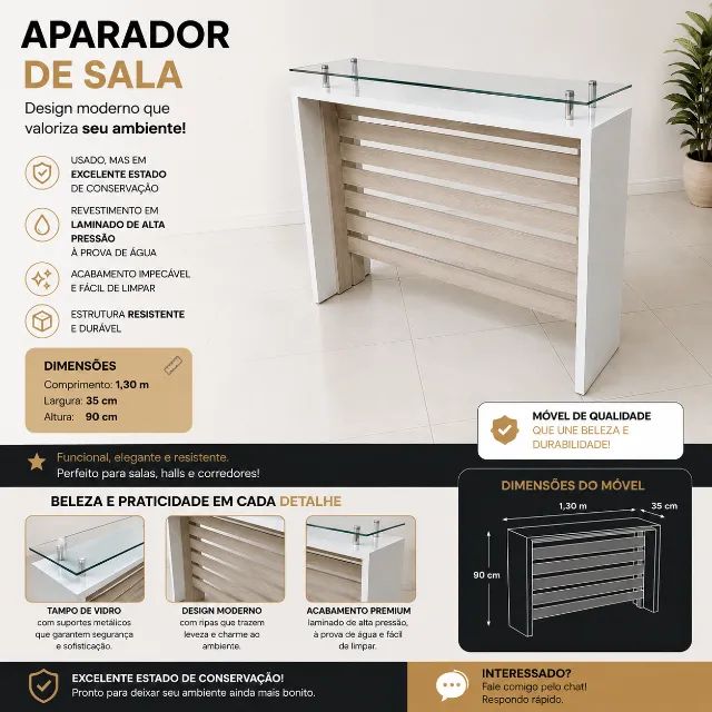 Aparador de sala (Valor negociável) - Foto 3