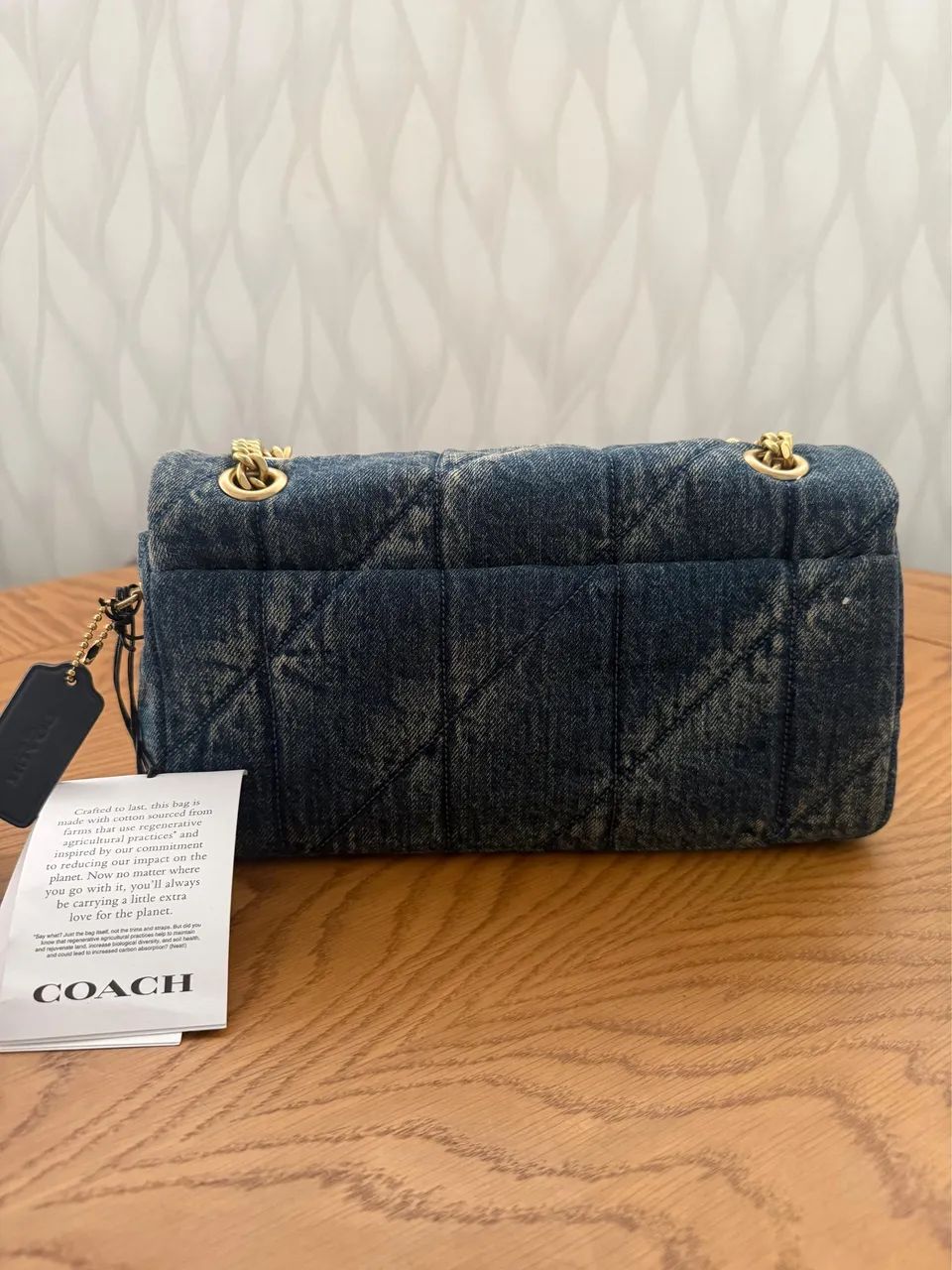Coach tabby 26 denim  - Foto 5