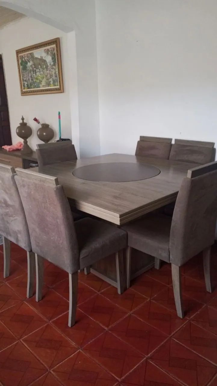 Conjunto Mesa + Cadeiras madeira - Foto 4