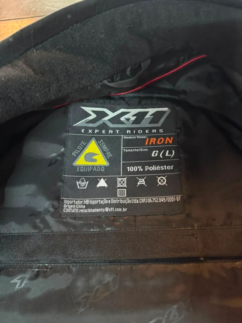 Jaqueta x11 expert iron tamanho G - Foto 3