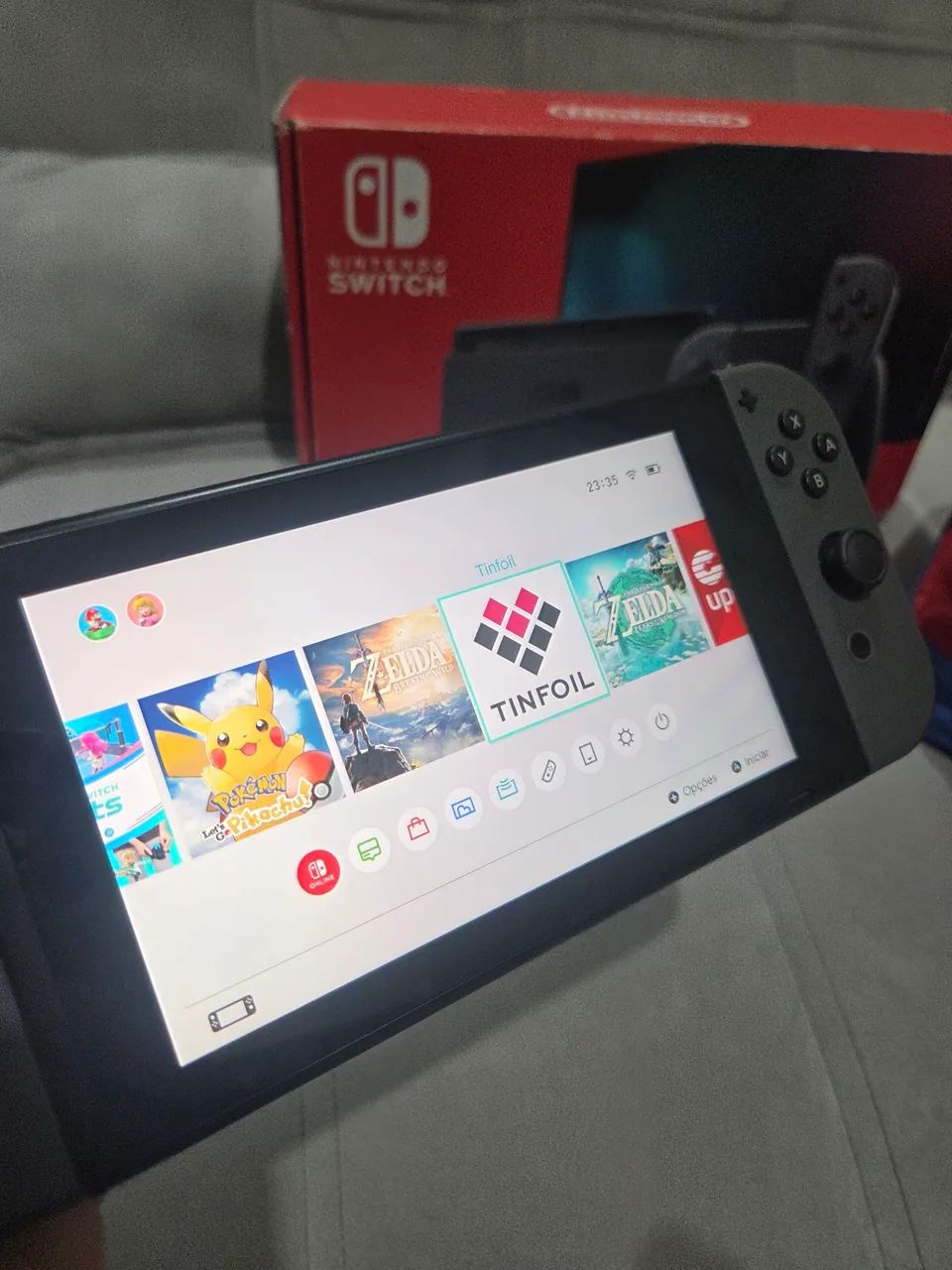 Nintendo Switch Desbloqueado - Completo - Foto 3