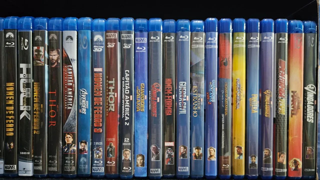 BLURAY 22 FILMES MARVEL - Foto 2