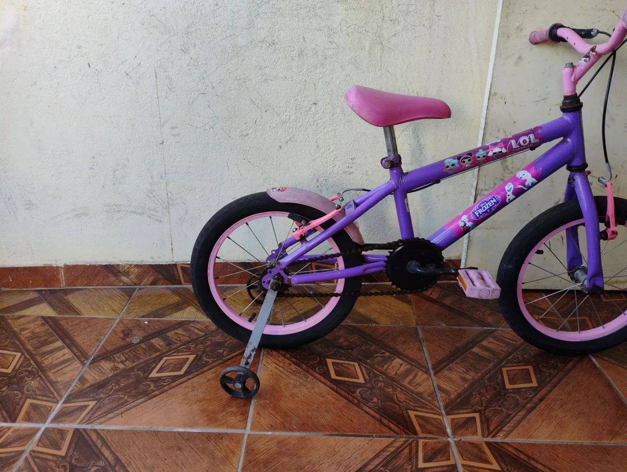 Bicicleta aro 16 com Rodinhas  - Foto 3