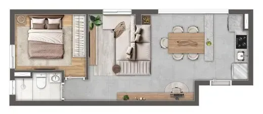 PLANTA 39m²